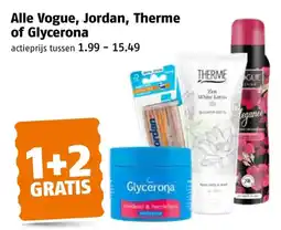 Poiesz Alle vogue, jordan, therme of glycerona aanbieding