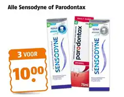 Poiesz Alle Sensodyne of Parodontax aanbieding