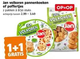 Poiesz Jan volkkoren pannenkoeken of poffertjes aanbieding