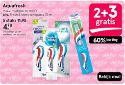 Etos Aquafresh aanbieding