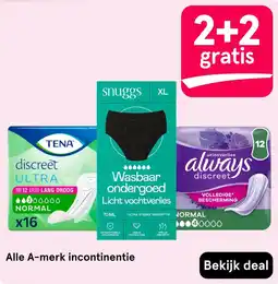 Etos Alle A-merk incontinentie aanbieding