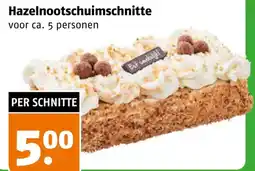 Poiesz Hazelnootschuimschnitte aanbieding