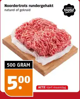 Poiesz Noordertrots rundergehakt aanbieding