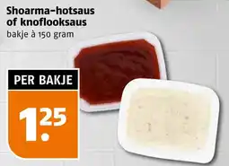 Poiesz Shoarma-hotsaus of knoflooksaus aanbieding