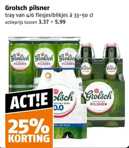 Poiesz Grolsch pilsner aanbieding