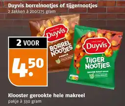Poiesz Duyvis borrelnootjes of tijgernootjes aanbieding