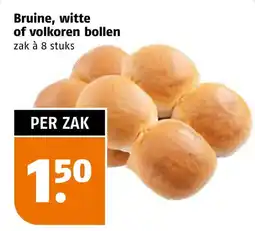 Poiesz Bruine, witte of volkoren bollen aanbieding