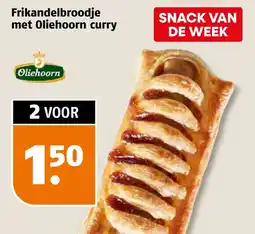 Poiesz Frikandelbroodje met Oliehoorn curry aanbieding
