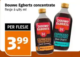 Poiesz Douwe Egberts concentrate aanbieding
