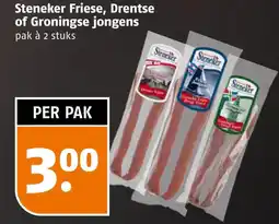 Poiesz Stenecker Friese, Drentse of Groningse jongens aanbieding
