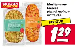 Nettorama Mediterraneo focaccia aanbieding