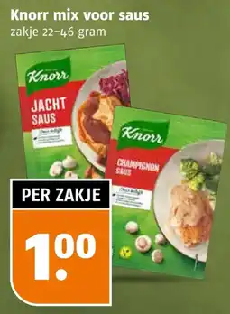 Poiesz Knorr mix voor saus aanbieding