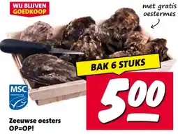 Nettorama Zeeuwse oesters aanbieding