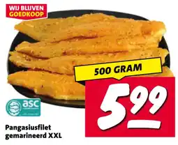 Nettorama Pangasiusfilet gemarineerd XXL aanbieding