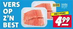 Nettorama Zalmfilet met huid aanbieding