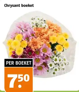 Poiesz Chrysant boeket aanbieding