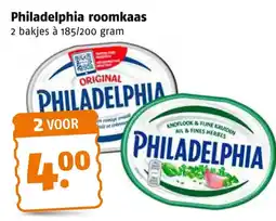 Poiesz Philadelphia roomkaas aanbieding