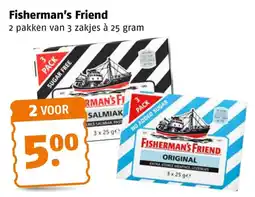 Poiesz Fisherman's Friend aanbieding
