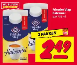 Nettorama Friesche Vlag halvamel aanbieding