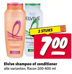 Nettorama Elvive shampoo of conditioner aanbieding