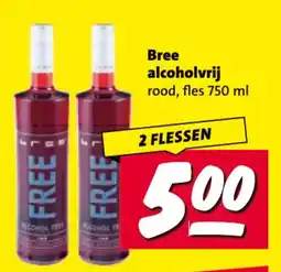 Nettorama Bree alcoholvrij rood aanbieding