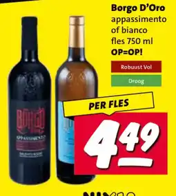 Nettorama Borgo D'Oro appassimento of bianco aanbieding