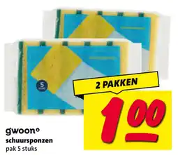 Nettorama schuursponzen aanbieding