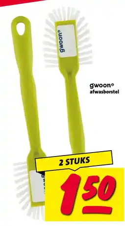 Nettorama gwoon° afwasborstel aanbieding