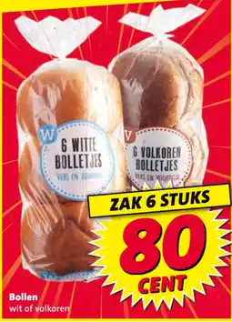 Nettorama Bollen wit of volkoren aanbieding