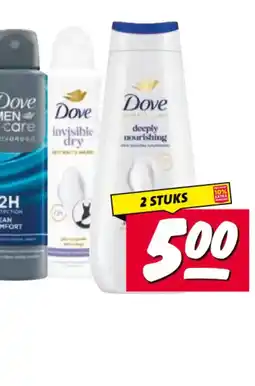 Nettorama Dove Men Care, Dove Invisible Dry, Dove Deeply Nourishing aanbieding