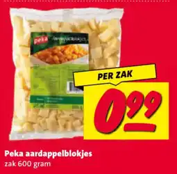 Nettorama Peka aardappelblokjes aanbieding