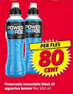 Nettorama Powerade mountain blast of aquarius lemon aanbieding