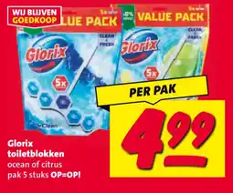 Nettorama Glorix toiletblokken aanbieding