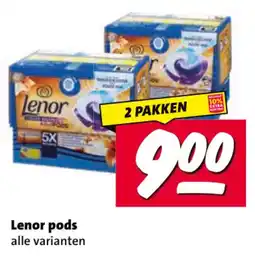 Nettorama Lenor pods aanbieding
