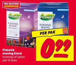 Nettorama Pickwick evening blend aanbieding