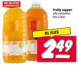 Nettorama Fruity sappen aanbieding