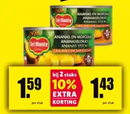 Nettorama Ananas in morcut aanbieding