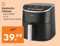 Blokker Bionaire Hetelucht-friteuse aanbieding