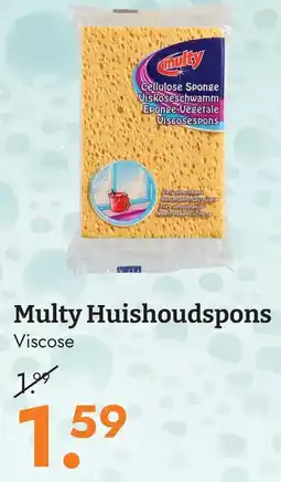 Blokker Multy Huishoudspons aanbieding