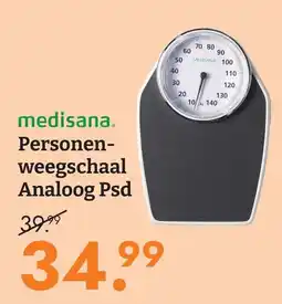 Blokker medisana Personen-weegschaal Analoog Psd aanbieding