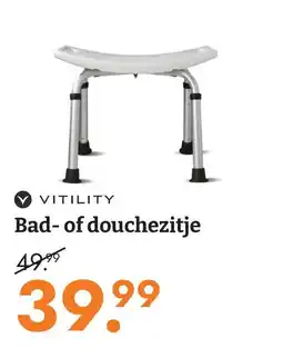 Blokker Vitality bad- of douchezitje aanbieding