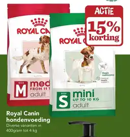 Discus Royal Canin hondenvoeding aanbieding