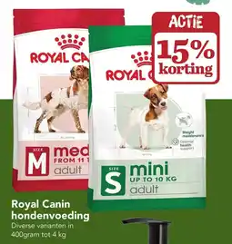 Discus Royal Canin hondenvoeding aanbieding