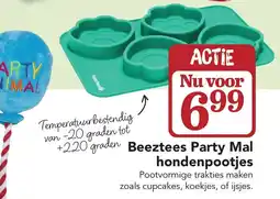 Discus Beeztees Party Mal hondenpootjes aanbieding