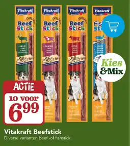 Discus Vitakraft beefstick aanbieding