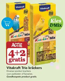 Discus Vitakraft Trio kräckers aanbieding