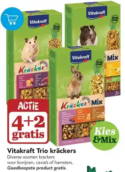 Discus Vitakraft Trio kräckers aanbieding