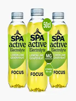 Flink Spa Active lemon lime grapefruit 1L 3x aanbieding