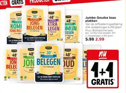 Jumbo Jumbo Goudse kaas plakken aanbieding