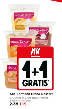 Jumbo Alle Ehrmann Grand Dessert aanbieding